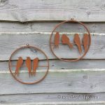 Muurdecoratie Turba vogeltjes